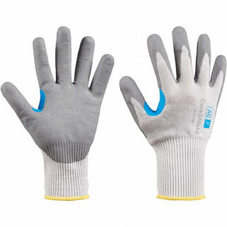 Medium White; Gray HPPE Cut-Resistant Gloves - North 26-0513W/8M