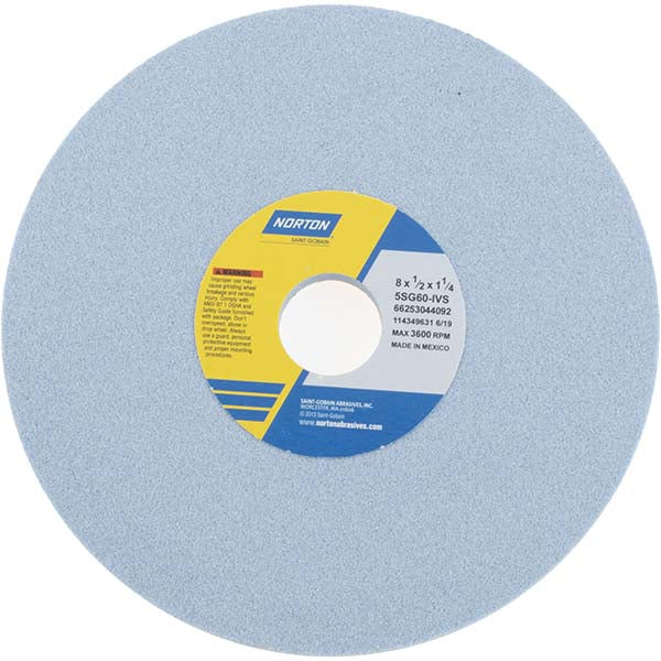 8 x 1/2" 60-Grit Ceramic Grinding & Cutoff Wheel - Norton 66253044092