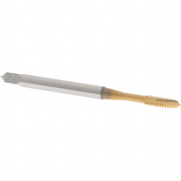 #4-40 UNC Vanadium High Speed Steel Tap, TiN - OSG 1740005