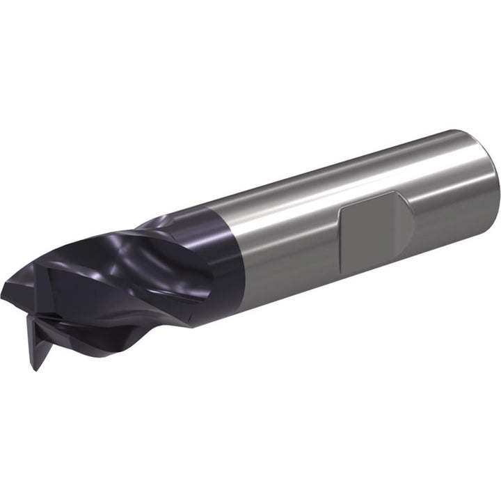 0.5000" 4-Flute Solid Carbide Roughing & Finishing End Mill, WU20PE - Widia 6946292