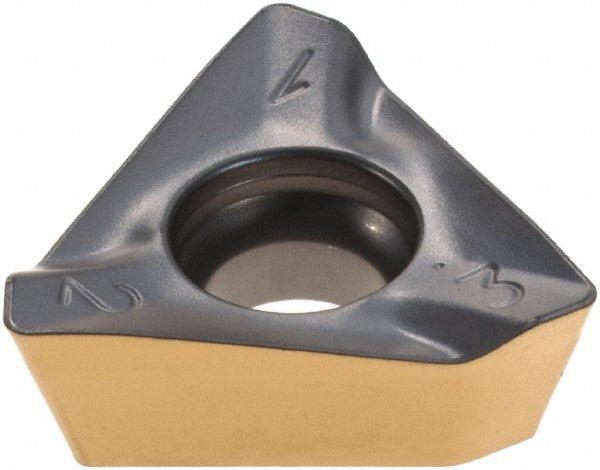 HM390 TDKT 1505PDR Solid Carbide Insert, Grade IC830, AlTiN - Iscar 5607423