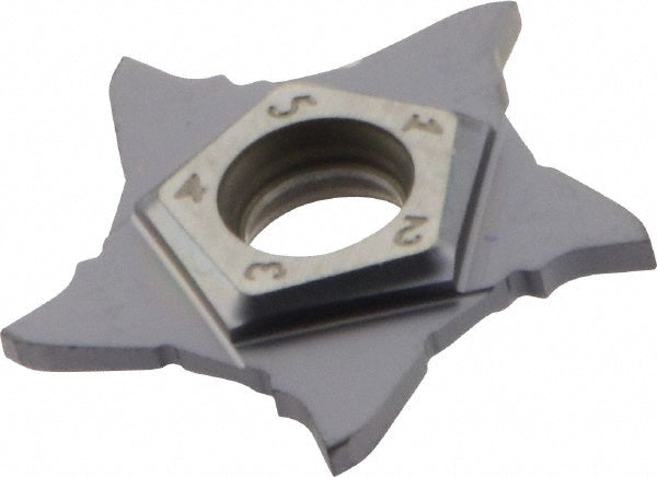 ISO 13399 Solid Carbide Insert, Grade IC908, Coated - Iscar 6093295