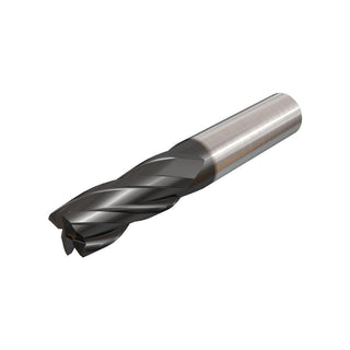 0.1181" 4-Flute Solid Carbide Corner Radius End Mill, AlTiN - Iscar 5620085