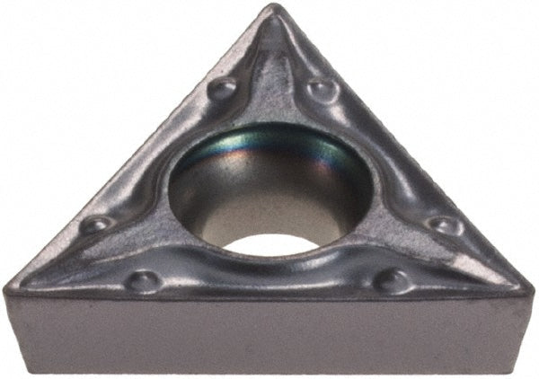 Triangle 1/4" IC Solid Carbide Insert, Grade IC907, TiAlN - Iscar 5590775