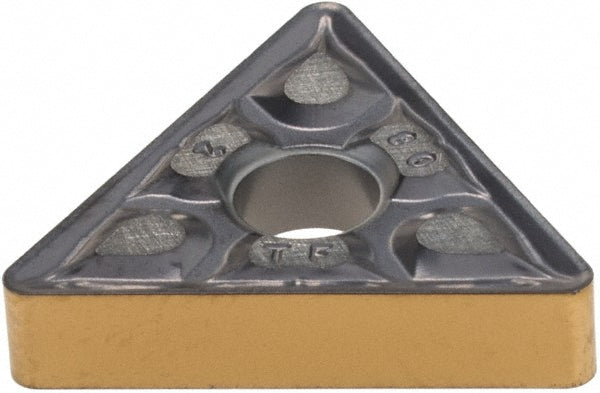 Triangle 3/8" IC Solid Carbide Insert, Grade IC807, TiAlN - Iscar 5550458