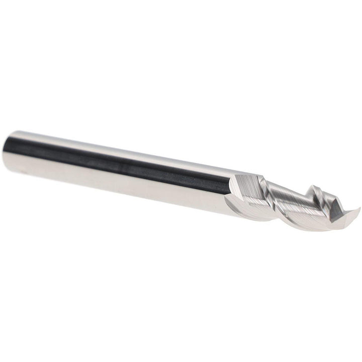 1/4" 2-Flute Solid Carbide Square End Mill - Iscar 5621972