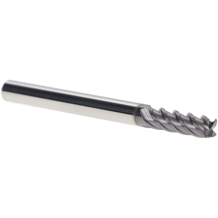 1/8" 4-Flute Solid Carbide Square End Mill, TiAlN - Iscar 5620950