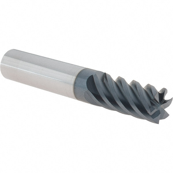 1/2" 6-Flute Solid Carbide Square End Mill, TiAlN - Iscar 5621001