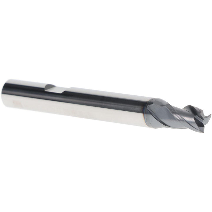 0.2638" 3-Flute Solid Carbide Square End Mill, TiAlN - Iscar 5620516