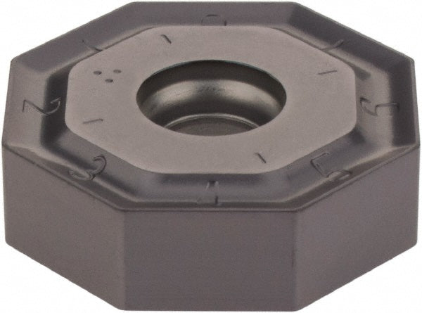 ONHU 080608-TN-MM Solid Carbide Insert, Grade IC908, TiAlN - Iscar 5604696