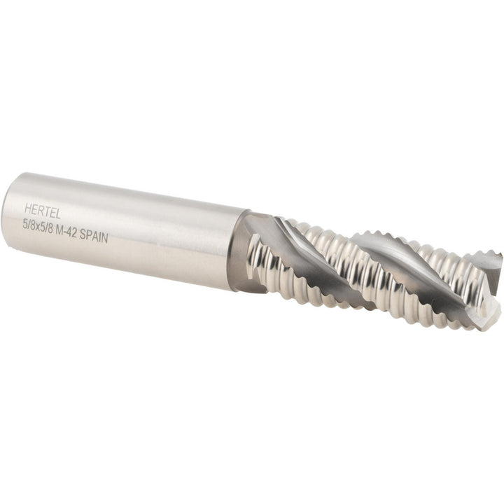 0.625" 3-Flute Cobalt Roughing End Mill - Hertel 91192187