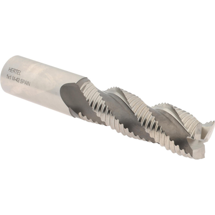 1.0000" 3-Flute Cobalt Single End Mill - Hertel 91192286