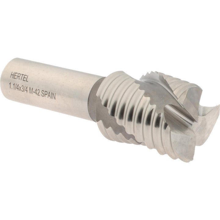 1.2500" 3-Flute Cobalt Single End Mill - Hertel 91192310
