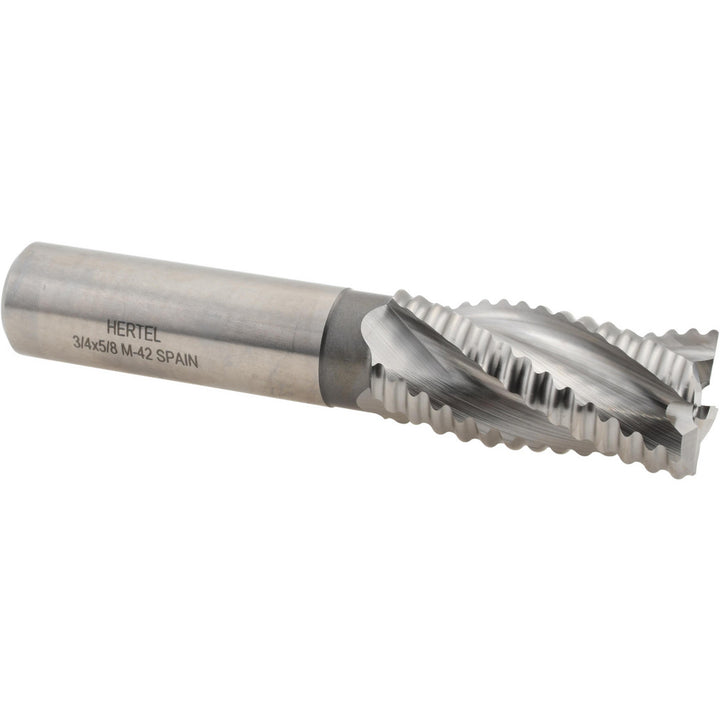 0.75" 4-Flute Cobalt Roughing End Mill - Hertel 91192476