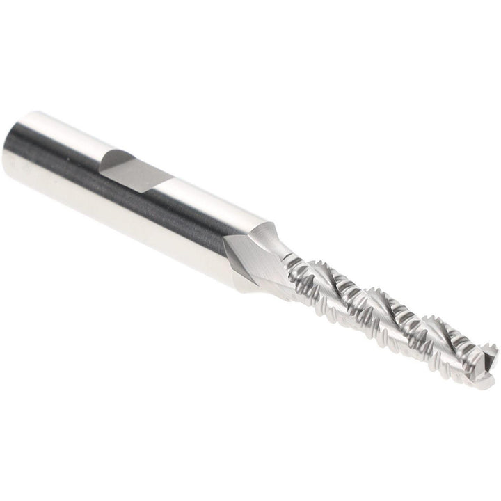 0.2500" 3-Flute Cobalt Single End Mill - Hertel 91192518