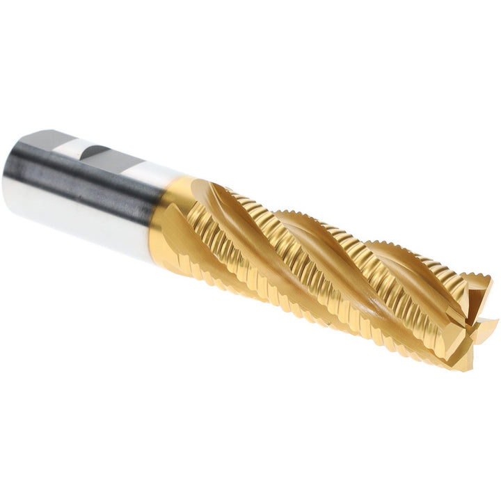 1.0000" 5-Flute Cobalt Single End Mill, TiN - Hertel 91192930