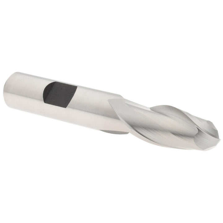 1/2" 2-Flute Cobalt Ball End Mill - Hertel E2110032