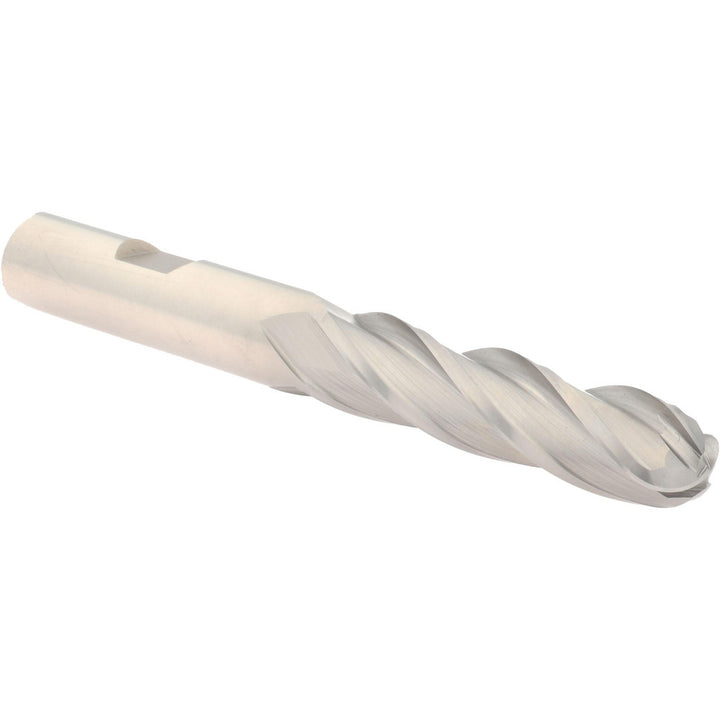 1/2" 4-Flute Cobalt Ball End Mill - Hertel E2021032