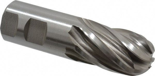 1-1/4" 6-Flute Cobalt Ball End Mill - Hertel E2020903