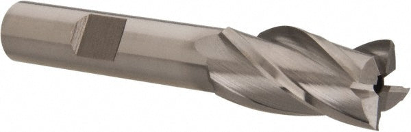 1/2" 4-Flute Cobalt Square End Mill - Hertel E2031903