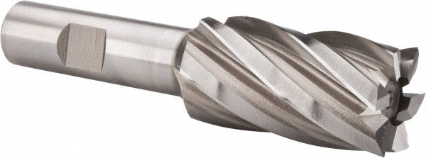 1" 6-Flute Cobalt Square End Mill - Hertel E2032906