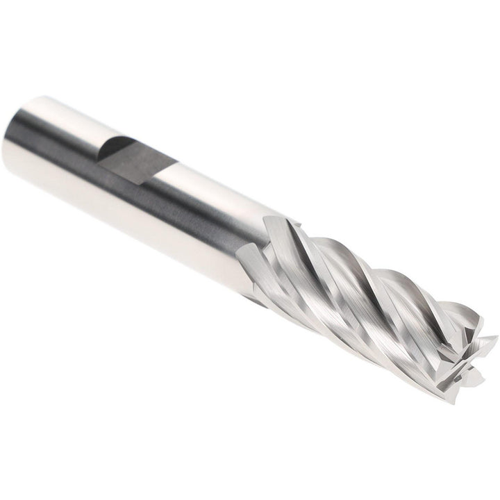 1/2" 6-Flute Cobalt Square End Mill - Hertel E2042032