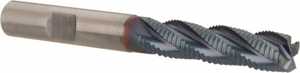 0.3750" 4-Flute Cobalt Single End Mill, TiCN - Hertel 91196584