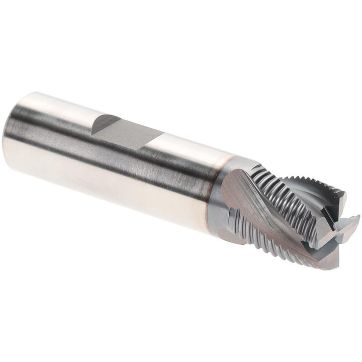 0.6250" 4-Flute Cobalt Single End Mill, TiCN - Hertel 91196600