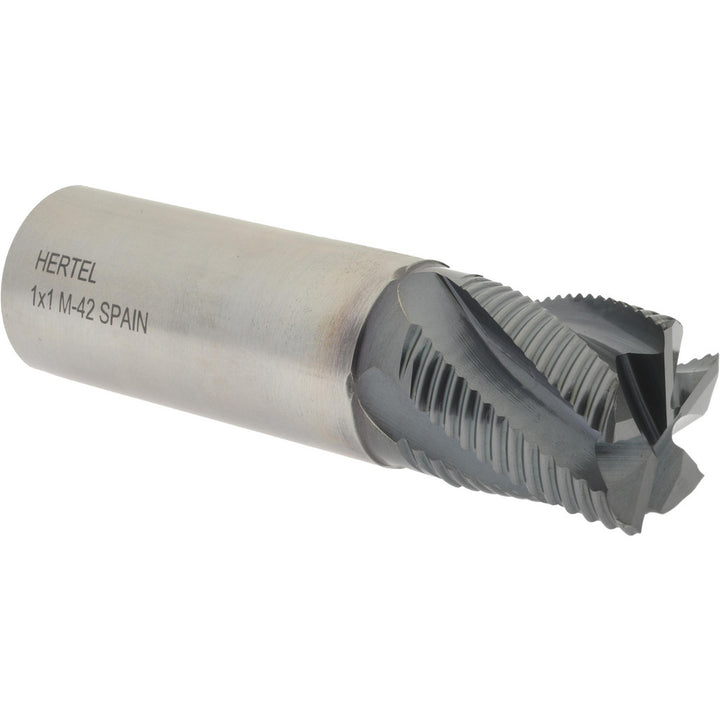 1.0000" 5-Flute Cobalt Single End Mill, TiCN - Hertel 91196634