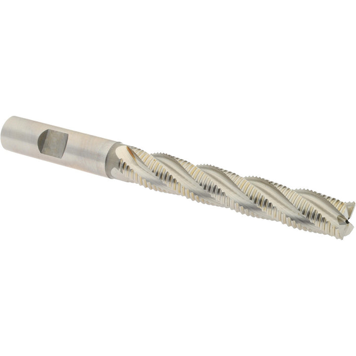 0.5000" 4-Flute Cobalt Single End Mill - Hertel 91197210
