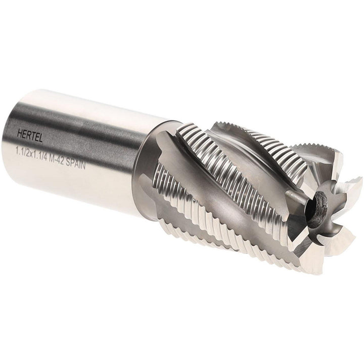 1.5000" 6-Flute Cobalt Single End Mill - Hertel 91197269