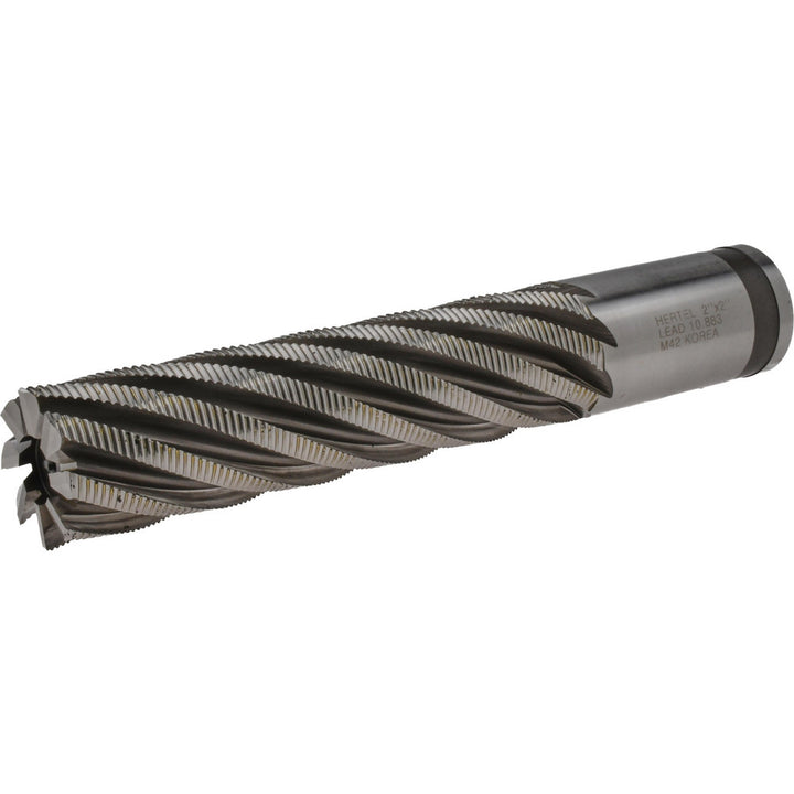 2.0000" 8-Flute Cobalt Single End Mill - Hertel 91197335