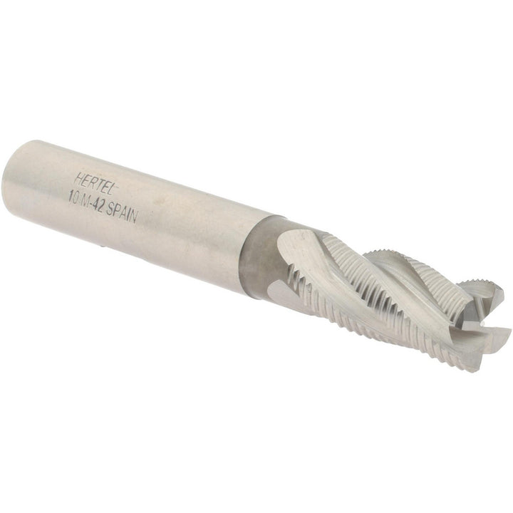 0.3937" 4-Flute Cobalt Single End Mill - Hertel 91197541