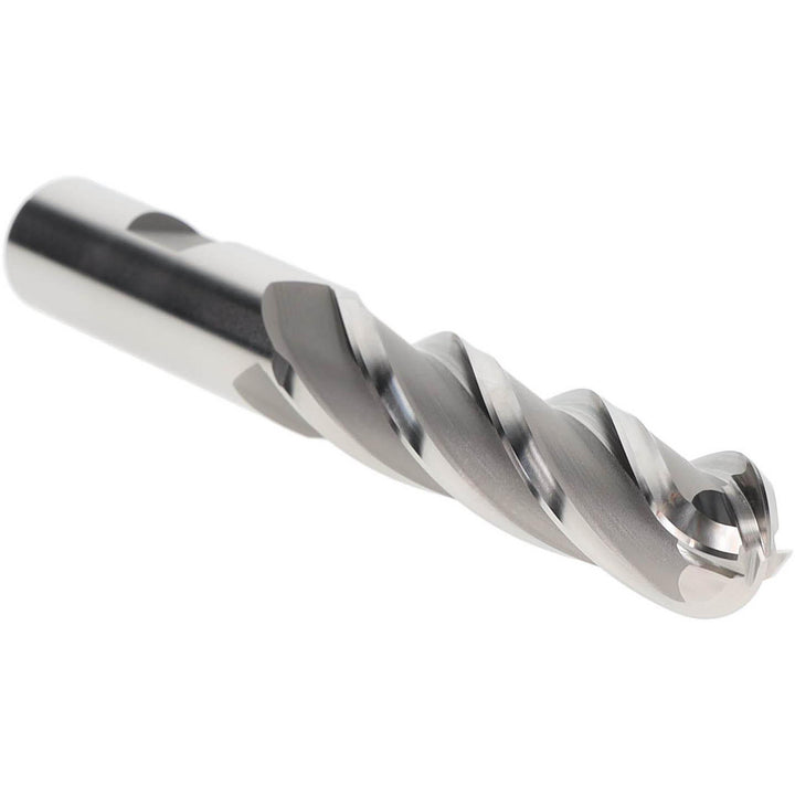 5/8" 4-Flute High Speed Steel Ball End Mill - Hertel GG021040