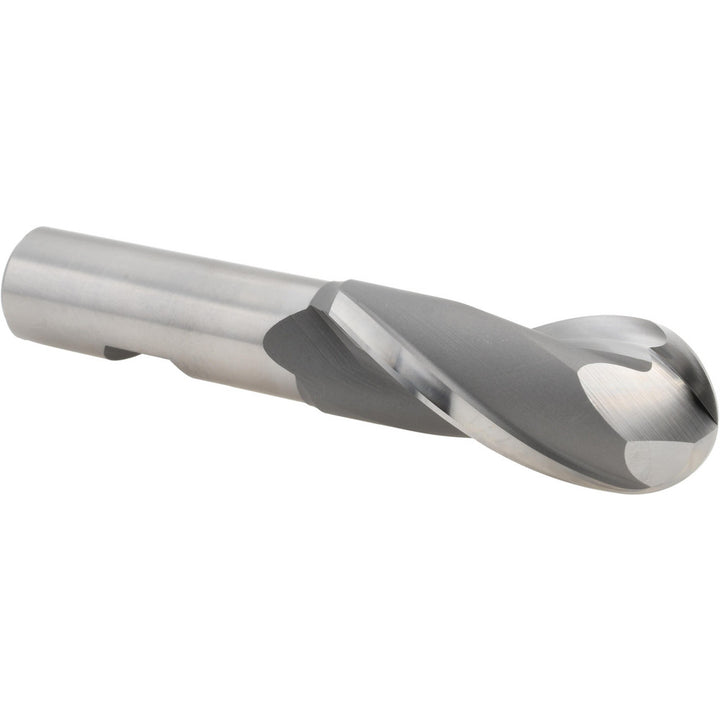 1" 2-Flute High Speed Steel Ball End Mill - Hertel GG99914215