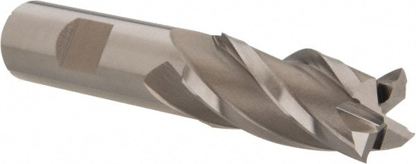 11/16" 4-Flute High Speed Steel Square End Mill - Hertel GG039044