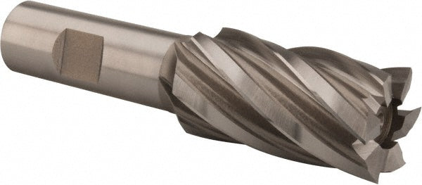 1-1/16" 6-Flute High Speed Steel Square End Mill - Hertel GG032104
