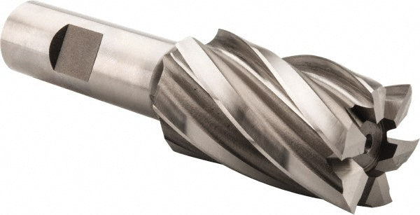 1-3/16" 6-Flute High Speed Steel Square End Mill - Hertel GG99914135