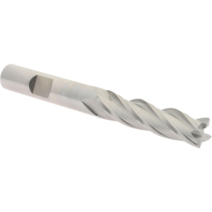 3/8" 4-Flute High Speed Steel Square End Mill - Hertel GG040024