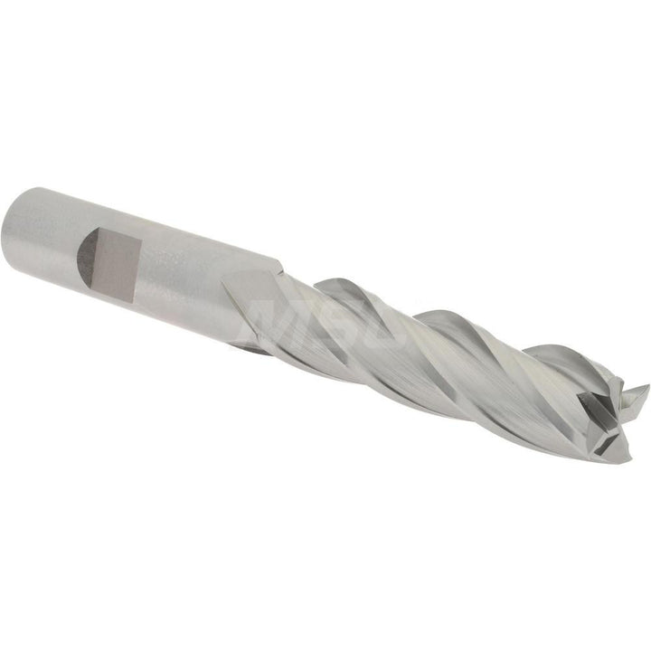 1/2" 4-Flute High Speed Steel Square End Mill - Hertel GG040032