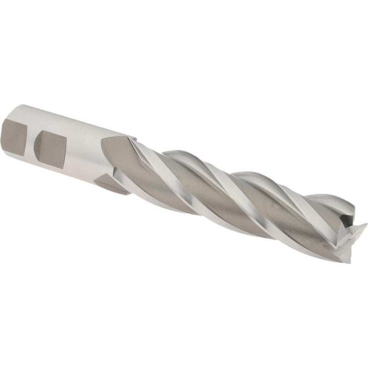 7/8" 4-Flute High Speed Steel Square End Mill - Hertel GG040056