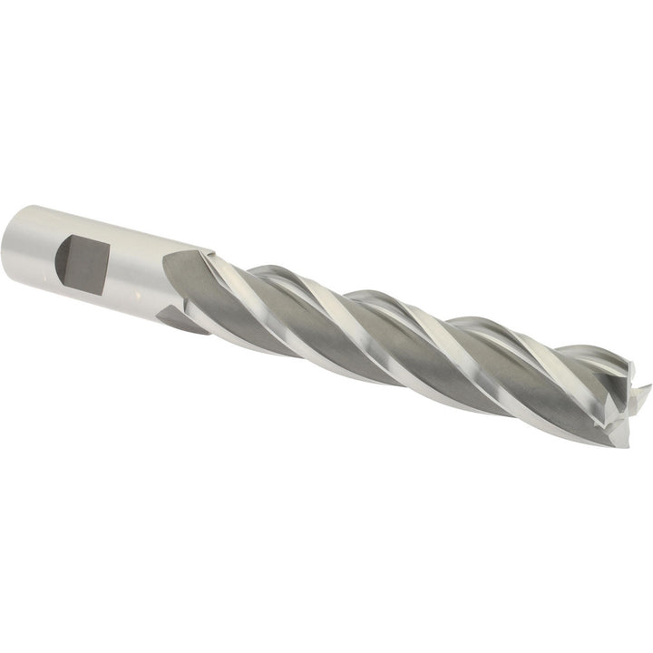 3/4" 4-Flute High Speed Steel Square End Mill - Hertel GG041048