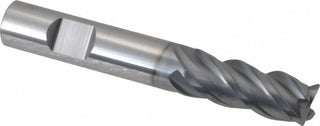 3/8" 4-Flute Solid Carbide Corner Radius End Mill, AlCrN - Seco 17004134