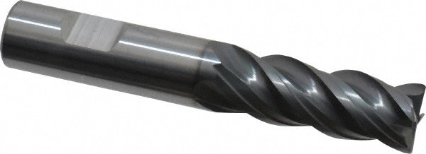 1/2" 4-Flute Solid Carbide Corner Radius End Mill, AlCrN - Seco 17004141