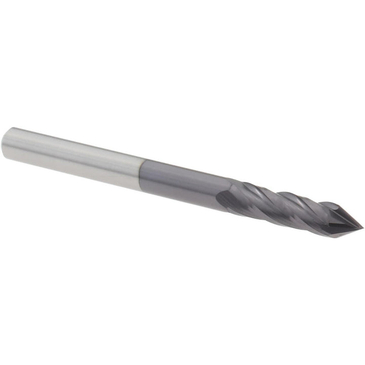 1/8" 4-Flute Solid Carbide Drill Mill End Mill, AlTiN - Harvey Tool 15408-C3