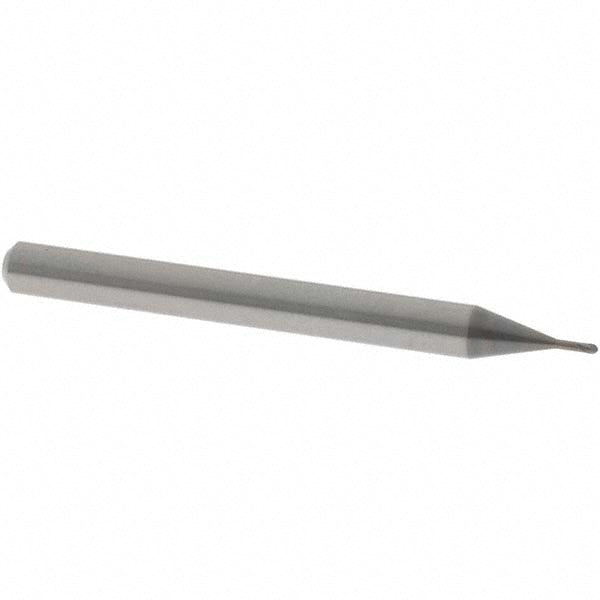 0.0315" 2-Flute Solid Carbide Ball End Mill, WXL - OSG 3110830