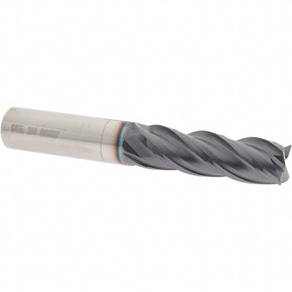 3/4" 4-Flute Solid Carbide Square End Mill, TiAlN - OSG VG441-7509