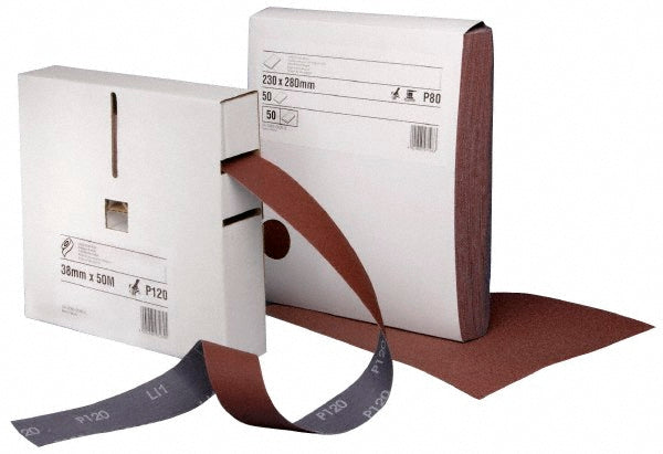 240-Grit Aluminum Oxide Rolls, Cords & Tape - 3M 7010290604