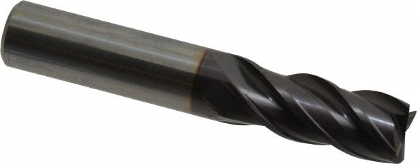 1/2" 4-Flute Solid Carbide Corner Radius & Corner Chamfer End Mill, FIREX - Guhring 9031140127000