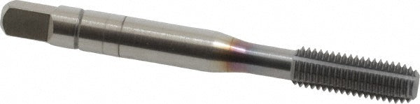 1/4-28 UNF Powdered Metal High-Speed Steel Tap, TiCN - Balax 12992-91C